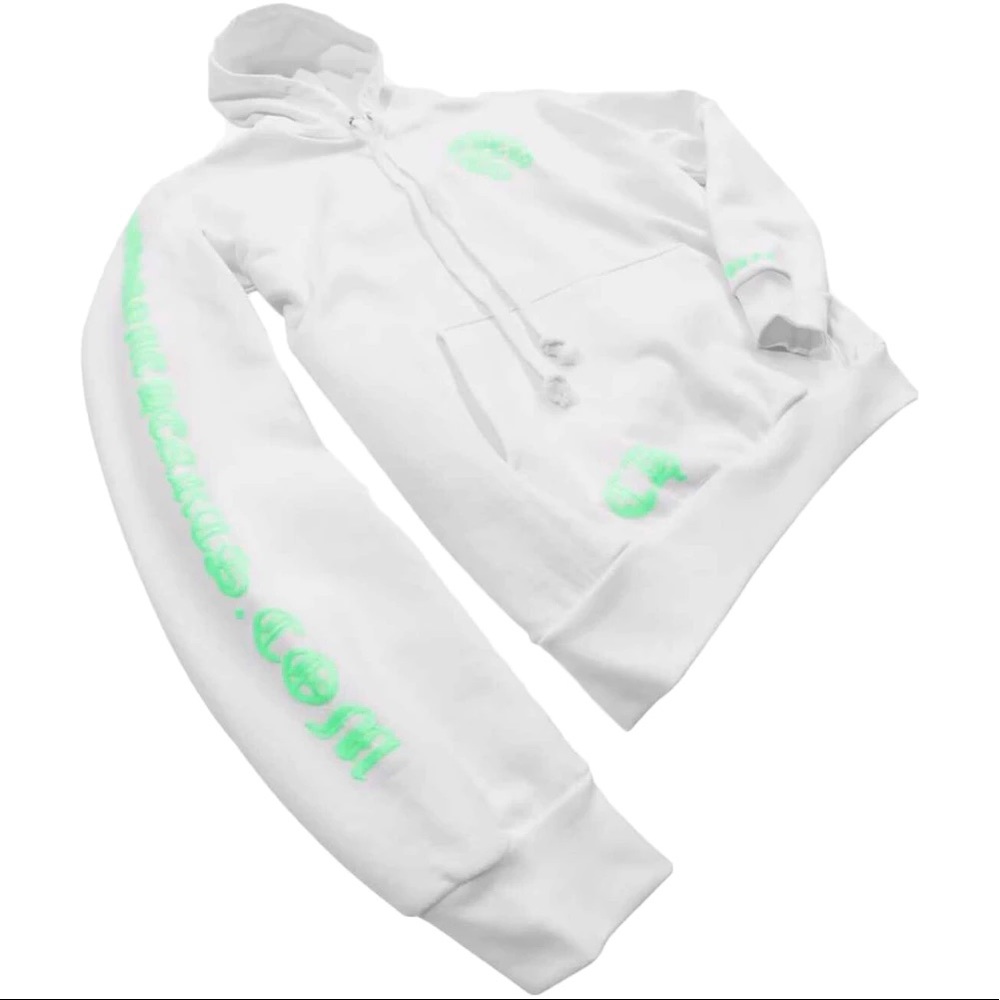 Chrome Hearts online exclusive glow in dark hoodie